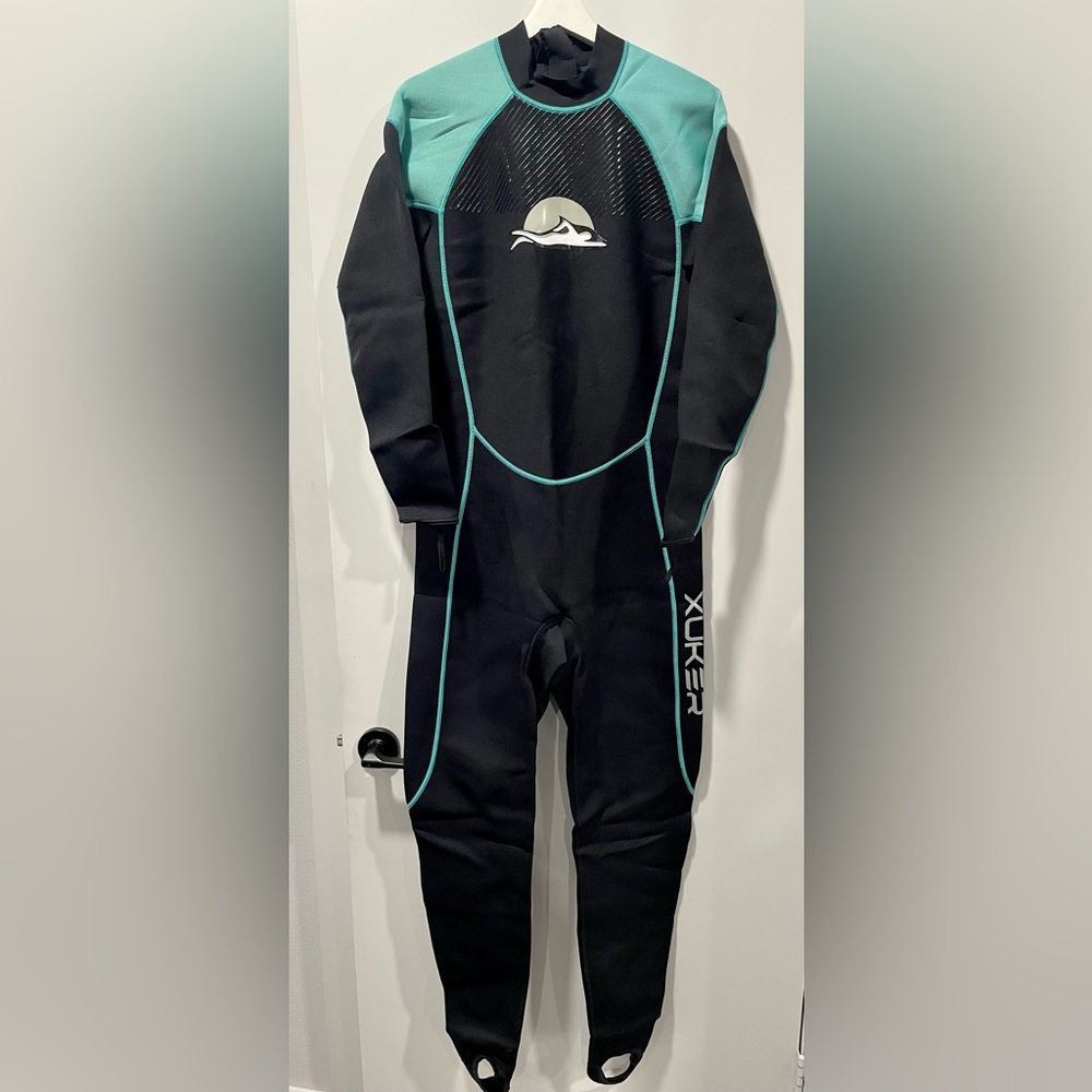 XUKER Women Men Wetsuit 2mm 3mm, Neoprene Wet Suit Back Zipper Sz. XXXL NWOT